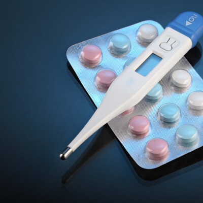 tablet, thermometer, healthcare, clinic, treatment